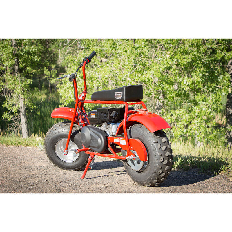 Coleman Powersports Trail200U Mini Bike, Red image number 2